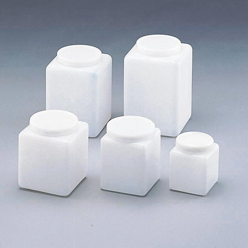 方形瓶 （PE制）ハイルーテ角瓶 SQUARE BOTTLE