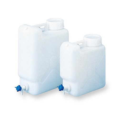 扁平型带龙头壶 ヘンペイ広口活栓付瓶 BOTTLE P