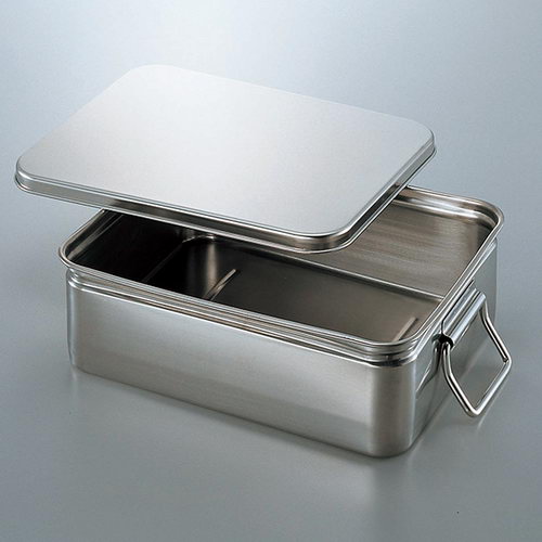 带把手不锈钢托盘 ステンバット TRAY SUS