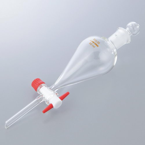 梨型分液漏斗 （带特氟隆R插塞?球体为PYREXR玻璃