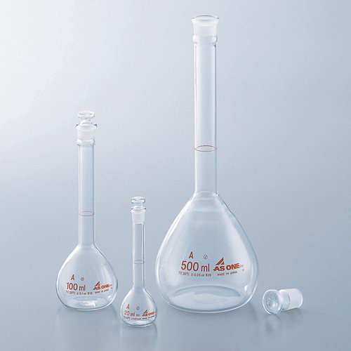 ASONE容量瓶 （A级）メスフラスコ FLASK VOLUMETRIC