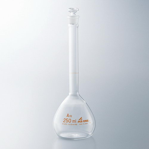 ASONE容量瓶 （高精度）メスフラスコ FLASK VOLUME