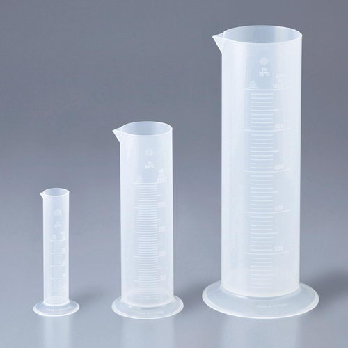 P量筒 （短尺寸）PPメスシリンダー CYLINDER PP