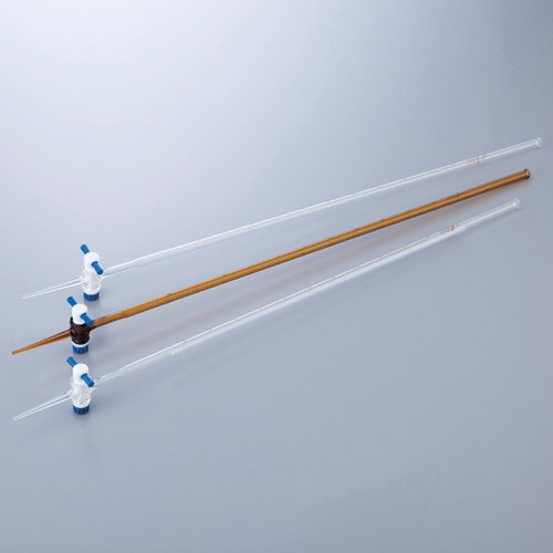 滴定管 白色 （特氟隆R阀）ビュレット BURET