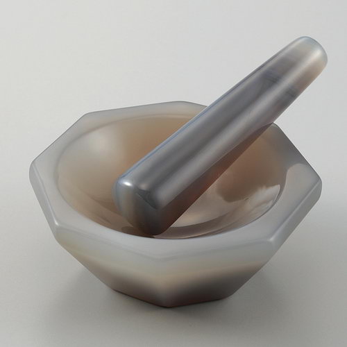 玛瑙乳钵 （浅型）メノー乳鉢 MORTAR