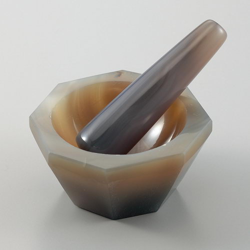 玛瑙乳钵 （深型）メノー乳鉢 MORTAR